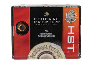 Federal HST 45 ACP Hollow Point Ammunition is designed for personal defense